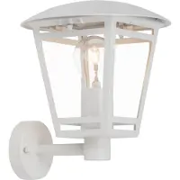 Brilliant Außenwandleuchte Riley | dekorative Outdoorleuchte | weiß | IP44 | 1x E27 max. 40 W