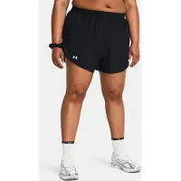 Under Armour Damen Shorts Ua Fly By 3'' Shorts&-Blk 1382853-001__2X