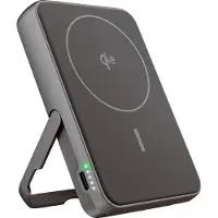 Fresh 'n rebel 2PBM10000SG, 10000 mAh, Kabelloses Aufladen, 20 W, Grau