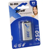 Xcell 9V-Block Akku Ni-MH 8,4V 250mAh