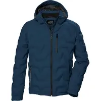 Killtec Steppjacke "KOW 60 MN QLTD JCKT" Wasser- und windabweisend, atmungsaktiv, verstellbare Kapuze