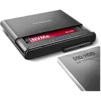 Axagon Clone Master 2 Externes Gehäuse Für M.2 Ssd