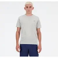 New Balance - Athletics Run S/S - Laufshirt Gr M grau