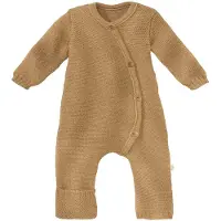 Disana - Kid's Strick-Overall - Overall Gr 62/68 beige