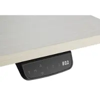 Equip ERGO Elektrisches-Sitz-Steh-Tischgestell, Doppelmotor, Weiß, 100 kg, Elektro, 38 mm/sek, 2 Bein(e), Kunststoff, Stahl, Weiß