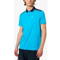 Australian Tennis-Polo Ace Energy 2025 türkis/blau Herren