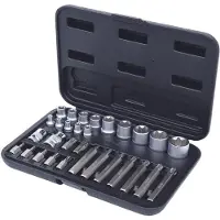 Ks Tools 911.4301-2, Steckschlüssel-Satz, 30 Kopf/Köpfe, Chrom-Vanadium-Stahl, 1,45 kg