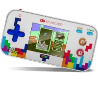 My Arcade Tetris Gamer V, Mehrfarbig, D-Pad, Richtungstasten, Home button, Schaltfläche Start, Tasten, 6,35 cm (2.5"), USB Typ-C, Akku