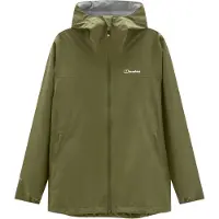 Berghaus Deluge Pro 3.0 Jacket Adult Female Cheviot Green (DkGRN, green), Größe 16 (42), 4A001484006,