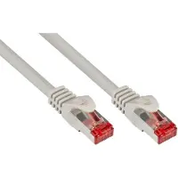 Varia Patchkabel Cat. 6 SFTP 5m mit Rastnasenschutz, grau, 250MHz