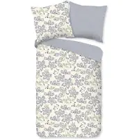 Muller Textil Duvet cover Good Morning 155x220 + 1* 80x80 cm - simple flowers