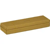 Rhodia Rhodiarama, Stiftebox aus Kunstleder, 21x5,5x3cm - Gold 194507C