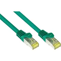 Varia Cat.7 RJ45 Patchkabel 2m mit Rastnasenschutz, grün