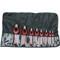 Ks Tools Henkellocheisen-Satz, 8-tlg - 129.2106