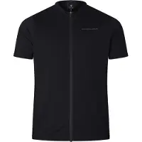 Endura Loop Short Sleeve Zipped Jersey black M