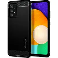 Spigen Samsung Galaxy A52(s) (5G/4G) Hülle - Silikon - - Backcover/Soft Case - Schwarz