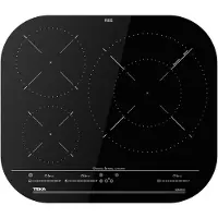 Teka IKC 63320 MSP BK, Schwarz, Integriert, 59 cm, Zonen-Induktionskochfeld, Glaskeramik, 3 Zone(n)