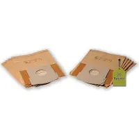 EVendix 20 Staubsaugerbeutel passend für ALASKA VC 2200 + 4 Mikro- & 4 Motor-Filter