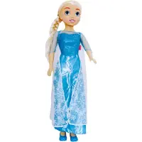 Dimian EISPRINZESSIN Puppe mit blauem Kleid 80cm.