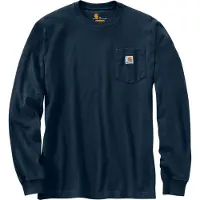 Carhartt - Dearborn Loose L/S T-Shirt - Longsleeve Gr XL blau
