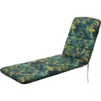 Hobbygarden outdoor/indoor, Sitzkissen, Sitzpolster, Gartenmöbel Kissen, für Stuhle oder Liege, Polster, Sofa, 121 x 50 x 6 cm, Grünes Gras