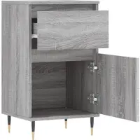 vidaXL Sideboard Grau Sonoma 40x35x70 cm Holzwerkstoff