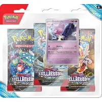 The Pokemon Company Pokémon 3er-Pack-Blister Karmesin & Purpur - Stellarkrone: Granforgita