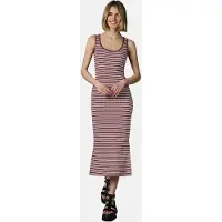 Ragwear Shirtkleid "Montyca Stripes YOUMODO" Ohne Taschen Sommerkleid mit Schlüssellochausschnitt