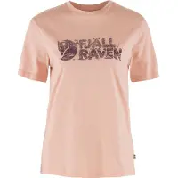Fjällräven Lush Logo T-shirt W chalk rose (302) XS