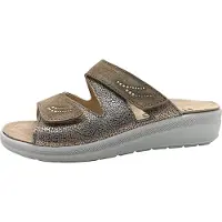 Rohde Rivella Herrenschuhe Pantoletten Braun Freizeit