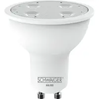 Schwaiger LED Lampe GU10 dimmbar -smarte LED- Glühbirne warmweiß, Lichtsystem / Leuchtmittel