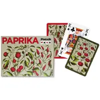 Piatnik Paprika-Spielkarten – Doppeldeck