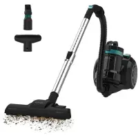 Cecotec Bodenstaubsauger ohne Beutel Conga Rocksta Cyclonic Plus. 800W, Großer Behälter 2L, HEPA-Filter