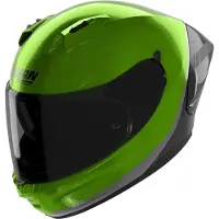 Nolan N60-6 Sport Verniciatura Speciale Helm, schwarz/grün, M (58)