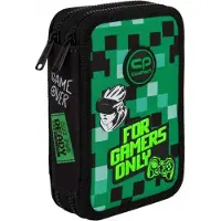 CoolPack , Piórnik dwukomorowy z wyposażeniem Jumper 2 Game Zone, 1 sztuka
