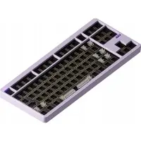 NUPHY Gem80 Kabelloss Mechanische Tastatur, QMK/VIA, Custom, RGB LED, Hot-Swap, Airy Lilac, Barebone