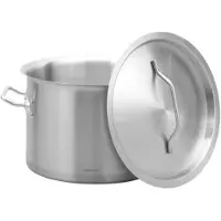 KINGHOFF Gastronorm-Topf mit Deckel 30 cm 14 l 67534
