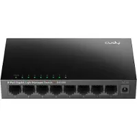Cudy 8-Port Gigabit Easy-Managed Switch, GS108E 1.0, Managed, L2, Gigabit Ethernet (10/100/1000), Wandmontage