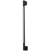 LINDBY LED-Wandleuchte Neano, 90cm, schwarz, Metall, IP54