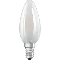 Osram LED-Kerze E14 Classic B 4,2W 2.700K matt 3er