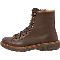 El naturalista für Damen. 255724ZJ0005_012 Lederstiefeletten N5572 Volcano mittelbraun (42), Wohnung, Reißverschluss, Lässig