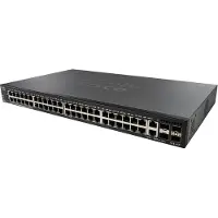 Cisco SG350X-48, Managed, L3, Gigabit Ethernet (10/100/1000), Rack-Einbau, 1U