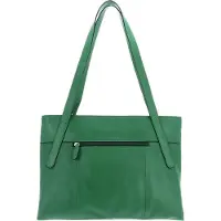 PICARD Leder Schultertasche Felicita Shopper Green grün