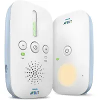 Philips AVENT AVENT Audio Monitors Audiophones SCD503/26 DECT-Babyphone, 330 m, 120 Kanäle, 50 m, 330 m, DECT, Weiß