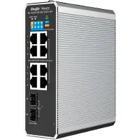 Ruijie Networks Networks RG-NIS2100, Managed, L2, Gigabit Ethernet (10/100/1000), Power over Ethernet (PoE), Rack-Einbau, Wandmontage