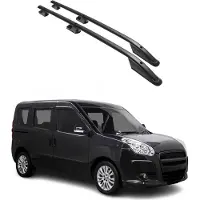 Omtec OMAC Dachreling 2524931B Fahrzeugdach beidseitig für FIAT Doblo Kombi (263) Aluminium