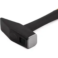Kendo Werkbankhammer, deutscher Typ, mit Fiberglasgriff, 500 Gramm
