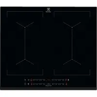 Electrolux EIV644, Schwarz, Integriert, 60 cm, Zonen-Induktionskochfeld, Glas, 4 Zone(n)