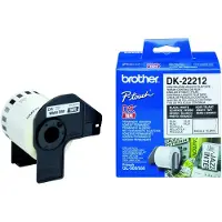Brother DK-22212 - (62 mm) - Schwarz auf weiß - Etikett