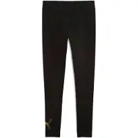 Puma Essentials Metallic Leggings black-metallic gold (51) S